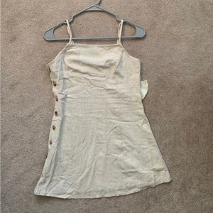altar’d state beige summer dress